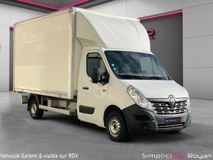 Renault master  2.3 dci 130 ch caisse 20 m3 suspension pneumatique révisé  garanti 12 mois occasion simplicicar royan...