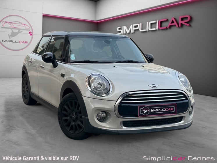 Mini hatch 5 portes cooper d 116 ch pack red hot chili occasion cannes (06) simplicicar simplicibike france