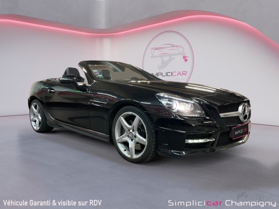 Mercedes slk 200 cabriolet pack a / intelligent light performances/siege chauffant/airscarf occasion champigny-sur-marne (94)...