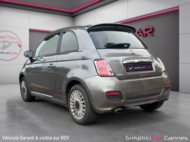 Fiat 500 s 1.2 - 69 ch occasion cannes (06) simplicicar simplicibike france