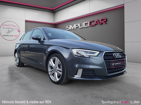 Audi a3 sportback 1.5 tfsi cod 150 s line // garantie 12 mois// occasion simplicicar lille  simplicicar simplicibike france