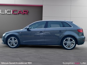 Audi a3 sportback 1.5 tfsi cod 150 s line // garantie 12 mois// occasion simplicicar lille  simplicicar simplicibike france