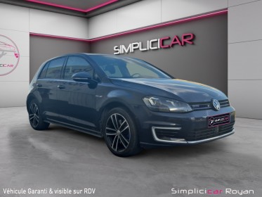 Volkswagen golf 1.4 tsi 204 hybride rechargeable dsg6 gte occasion simplicicar royan simplicicar simplicibike france