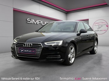 Audi a4 a4 2.0 tdi 190 dpf clean diesel quattro s line s tronic a / entretien complet audi occasion simplicicar st-maximin...