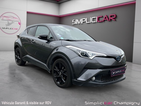 Toyota c-hr hybride rc18 122h design - garantie 12mois - sièges chauffants - caméra de recul - batterie hybride remplacer...