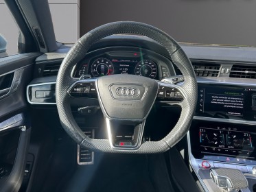 Audi rs6 c8 4.0l-600cv - toit ouv pano - son bo - freins céramiques - garantie 1an - suivi audi - 4 pneus hiver neufs ......