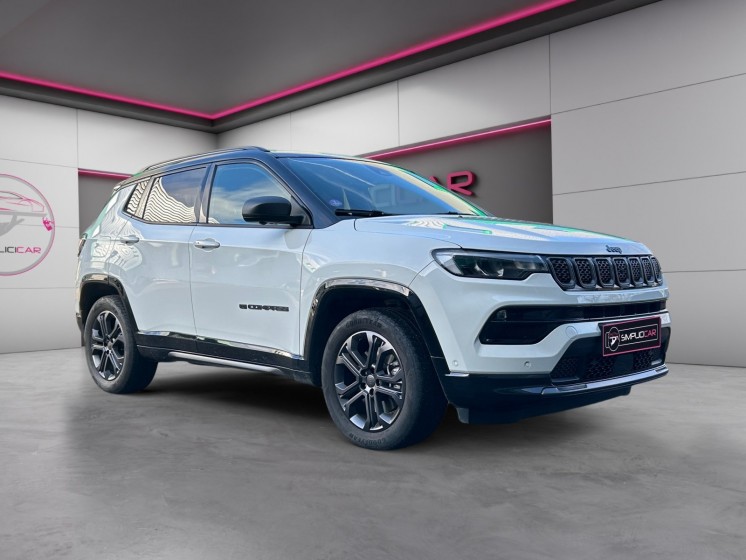 Jeep compass 80th anniversary -dernière phase- 1.3 phev 190 - garantie 1an- 4xe eawd- at6 occasion  simplicicar nord isere...