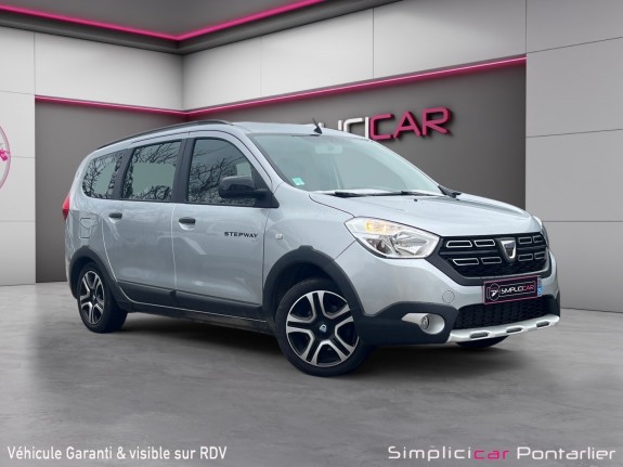 Dacia lodgy blue dci 115 7 places stepway / 7 places / camera de recul / garantie 12 mois minimum / occasion simplicicar...