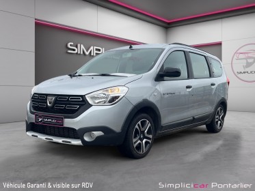 Dacia lodgy blue dci 115 7 places stepway / 7 places / camera de recul / garantie 12 mois minimum / occasion simplicicar...