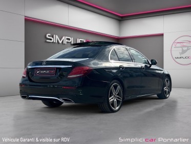 Mercedes classe e 220 d 9g-tronic sportline / toit ouvrant / garantie 12 mois minimum / occasion simplicicar pontarlier...