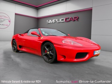 Ferrari 360 modena spider v8 3,6 400cv occasion simplicicar brive la gaillarde  simplicicar simplicibike france