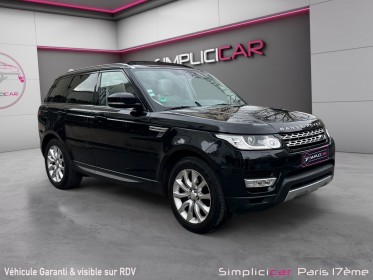 Land rover range rover sport sdv6 3.0l hse dynamic a occasion paris 17ème (75)(porte maillot) simplicicar simplicibike france