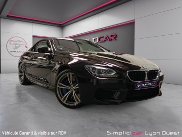 Bmw m6 cabriolet f12 m m dkg7 / garantie 12 mois occasion simplicicar lyon ouest simplicicar simplicibike france