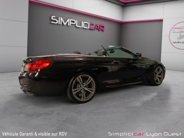 Bmw m6 cabriolet f12 m m dkg7 / garantie 12 mois occasion simplicicar lyon ouest simplicicar simplicibike france