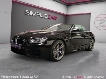 Bmw m6 cabriolet f12 m m dkg7 / garantie 12 mois occasion simplicicar lyon ouest simplicicar simplicibike france