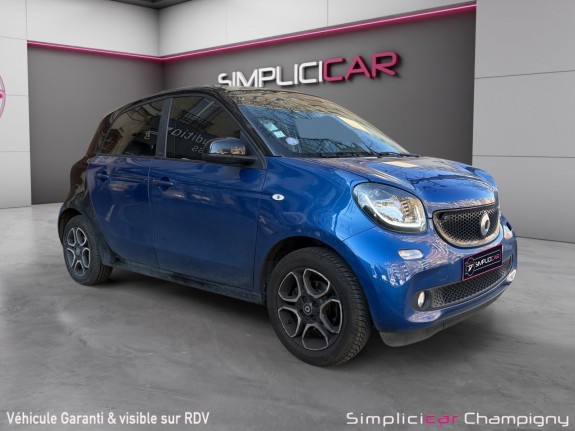 Smart forfour 1.0 71 ch prime - cuir - sieges chauffants occasion champigny-sur-marne (94) simplicicar simplicibike france