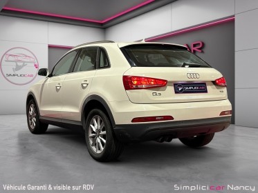 Audi q3 2.0 tdi 140 ch ambiente / garantie 12 mois / occasion simplicicar nancy simplicicar simplicibike france