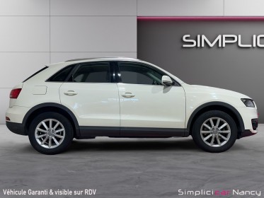 Audi q3 2.0 tdi 140 ch ambiente / garantie 12 mois / occasion simplicicar nancy simplicicar simplicibike france