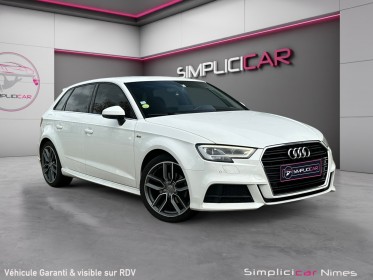 Audi a3 sportback 30 tdi 116 s tronic 7 sport limited - carplay - camÉra de recul - garantie 12 mois occasion simplicicar...