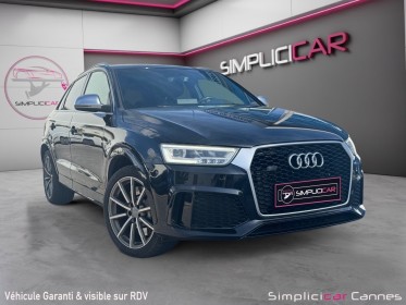 Audi rs q3 2.5 tfsi 340 ch quattro s tronic 7 occasion simplicicar frejus  simplicicar simplicibike france