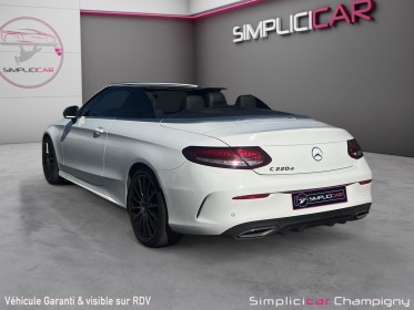 Mercedes classe c cabriolet 220 d 9g-tronic 4matic amg line full options virtual cockpit/ carplay /cuir/entretient mercedes...