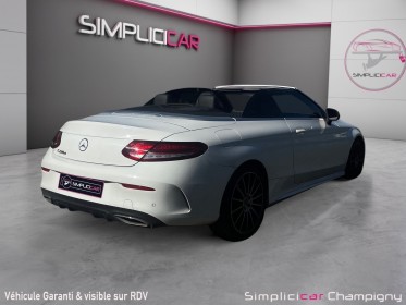 Mercedes classe c cabriolet 220 d 9g-tronic 4matic amg line full options virtual cockpit/ carplay /cuir/entretient mercedes...