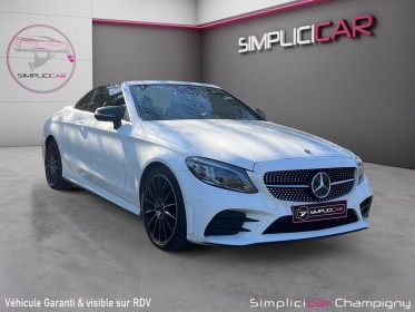 Mercedes classe c cabriolet 220 d 9g-tronic 4matic amg line full options virtual cockpit/ carplay /cuir/entretient mercedes...