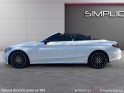 Mercedes classe c cabriolet 220 d 9g-tronic 4matic amg line full options virtual cockpit/ carplay /cuir/entretient mercedes...