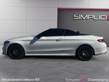 Mercedes classe c cabriolet 220 d 9g-tronic 4matic amg line full options virtual cockpit/ carplay /cuir/entretient mercedes...