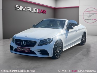 Mercedes classe c cabriolet 220 d 9g-tronic 4matic amg line full options virtual cockpit/ carplay /cuir/entretient mercedes...