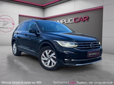 Volkswagen tiguan 1.4 ehybrid 245ch dsg6 elegance / carplay / toit ouvrant / camera 360 / garantie occasion simplicicar salon...