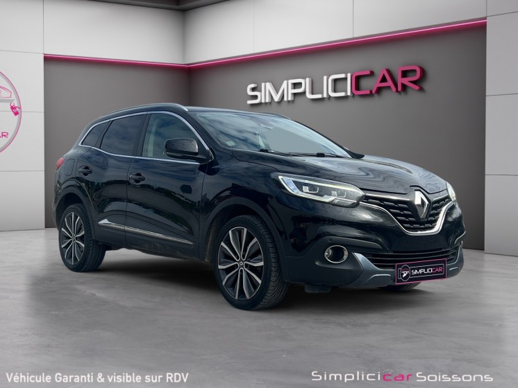 Renault kadjar dci 130 energy 4wd intens - suivi/4x4/caméra/park-assist/car play - garantie 12 mois occasion simplicicar...