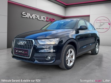 Audi q3 q3 2.0 tdi 140 ch ambition luxe occasion simplicicar lille  simplicicar simplicibike france