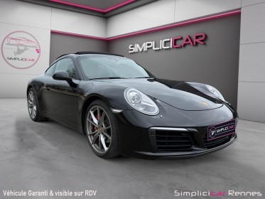 Porsche 911 carrera coupe 3.0i 370 boite de vitesse manuelle 7 rapports, 2016 sans fap occasion simplicicar rennes...