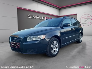 Volvo v50 1.6d 110 ch momentum // garantie 12 mois// occasion simplicicar lille  simplicicar simplicibike france