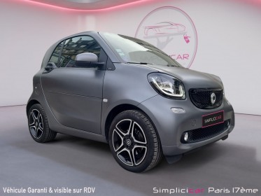 Smart fortwo coupe 0.9 90 ch ss ba6 prime occasion paris 17ème (75)(porte maillot) simplicicar simplicibike france